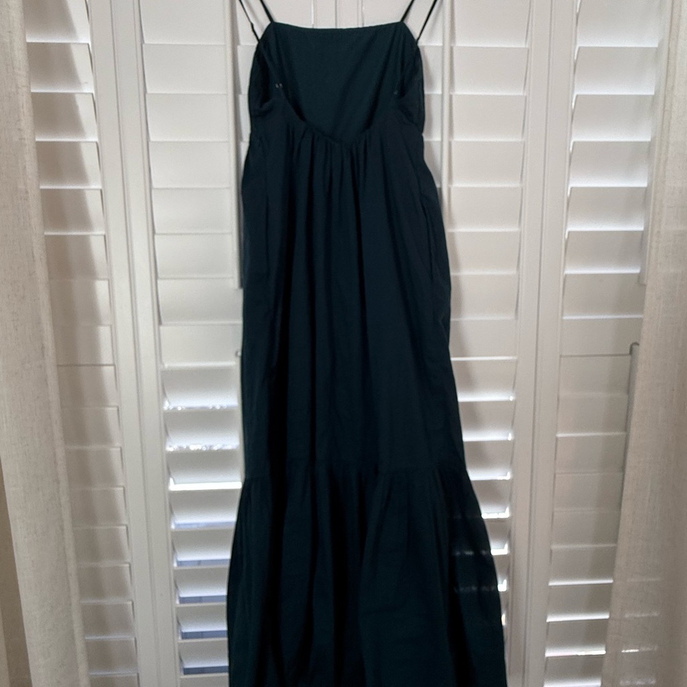 Abercrombie & Fitch Dark Teal Maxi Dress - Picture 3 of 4